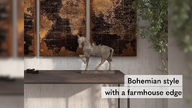 Amazon.com: Deco 79 Polystone Horse Decorative Sculpture Prancing